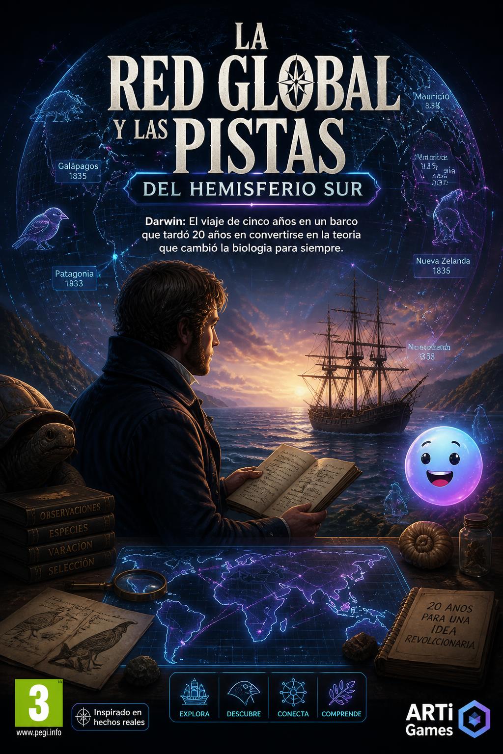 La red global y las pistas del hemisferio sur