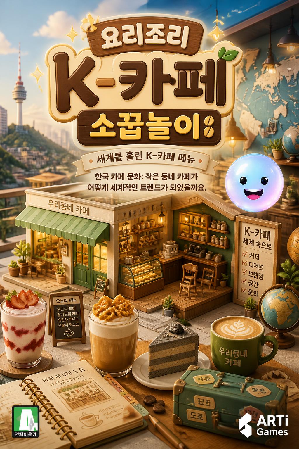 요리조리 K-카페 소꿉놀이