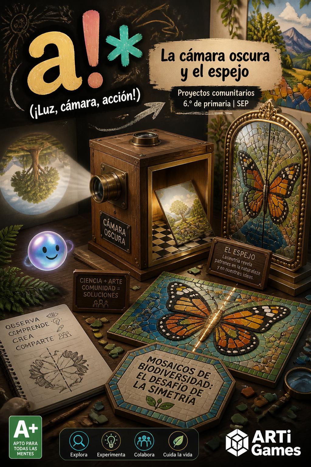 a!* (Playful, relates to Luz, cámara, acción!) ->