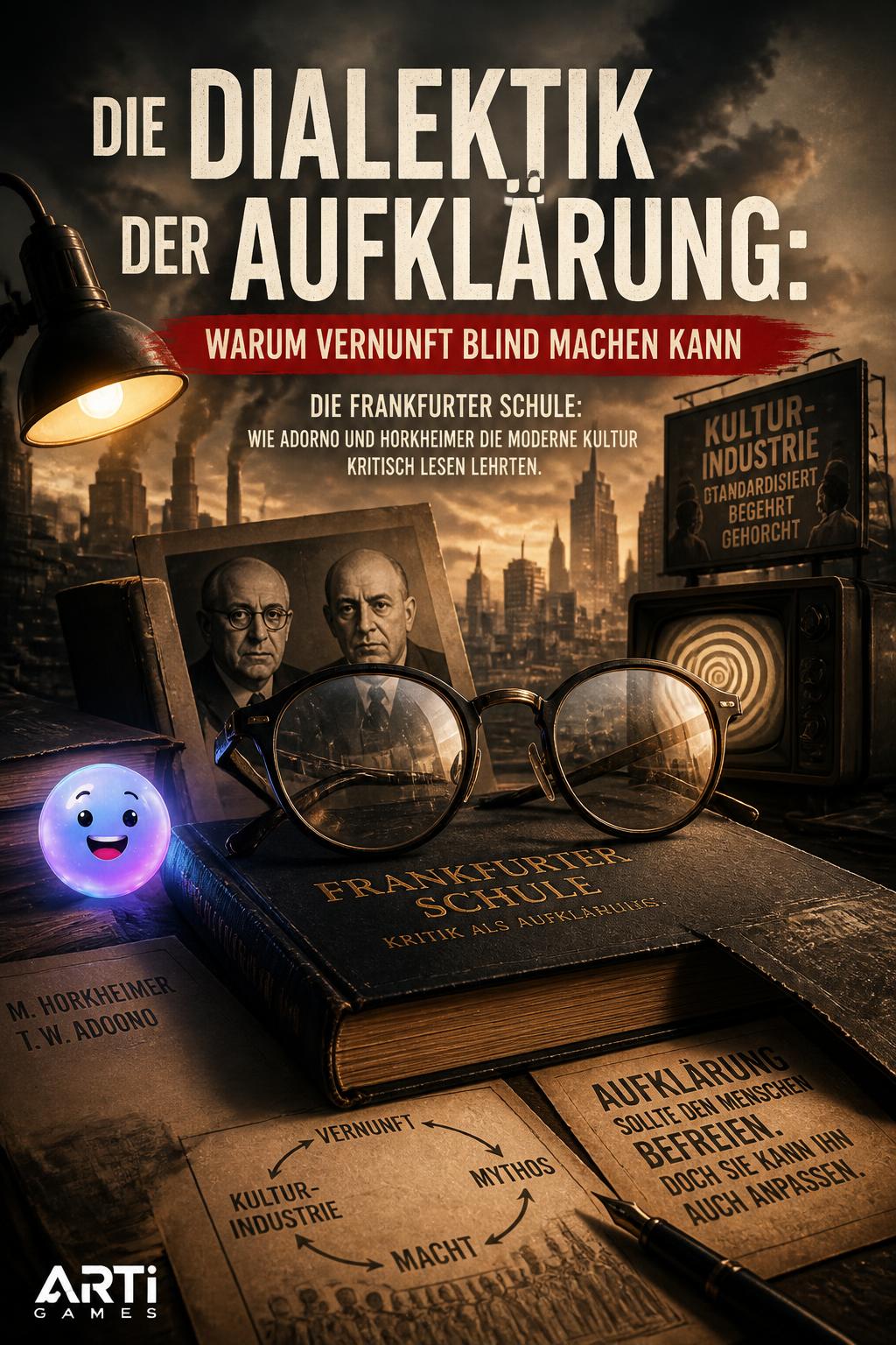 Die Dialektik der Aufklärung: Warum Vernunft blind machen kann (Die Frankfurter Schule: wie Adorno und Horkheimer die moderne Kultur kritisch lesen lehrten.)