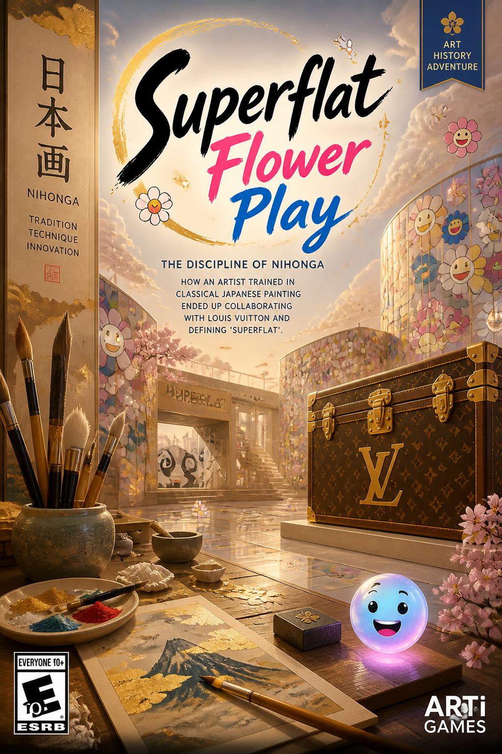 Superflat Flower Play