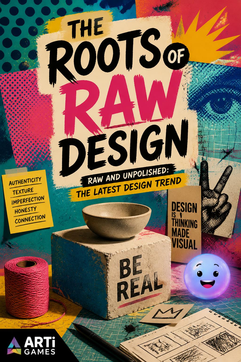 The roots of raw design