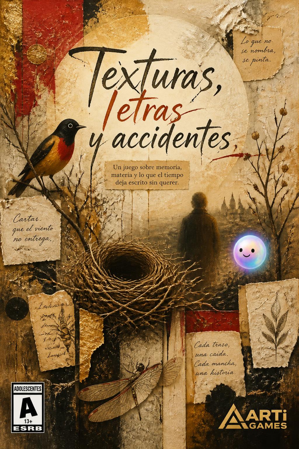 Texturas, letras y accidentes