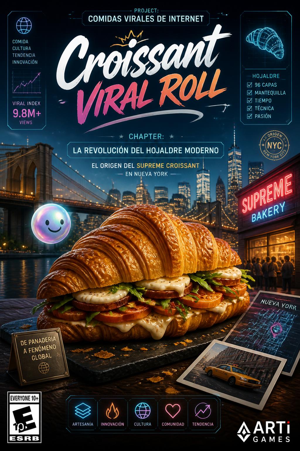Croissant Viral Roll