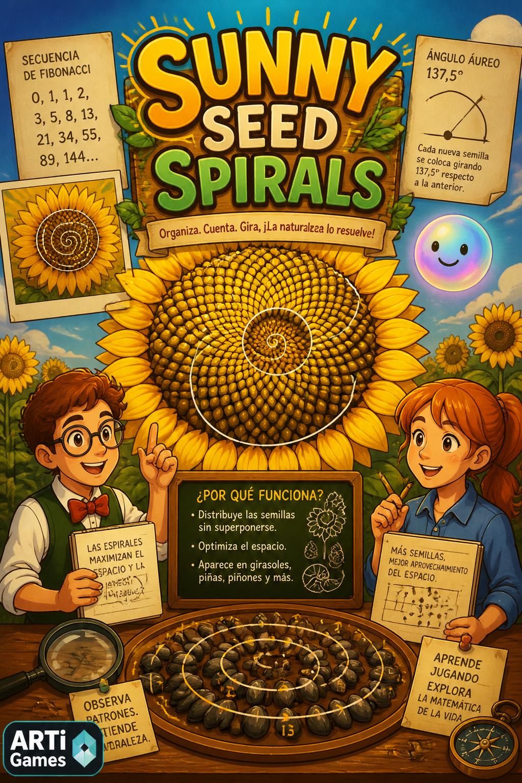 Sunny Seed Spirals