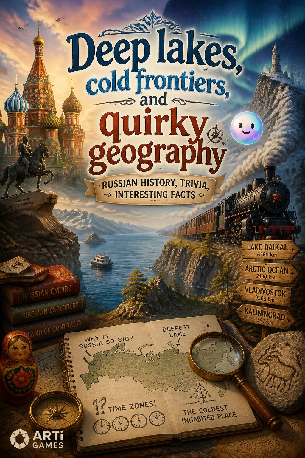Deep lakes, cold frontiers, and quirky geography