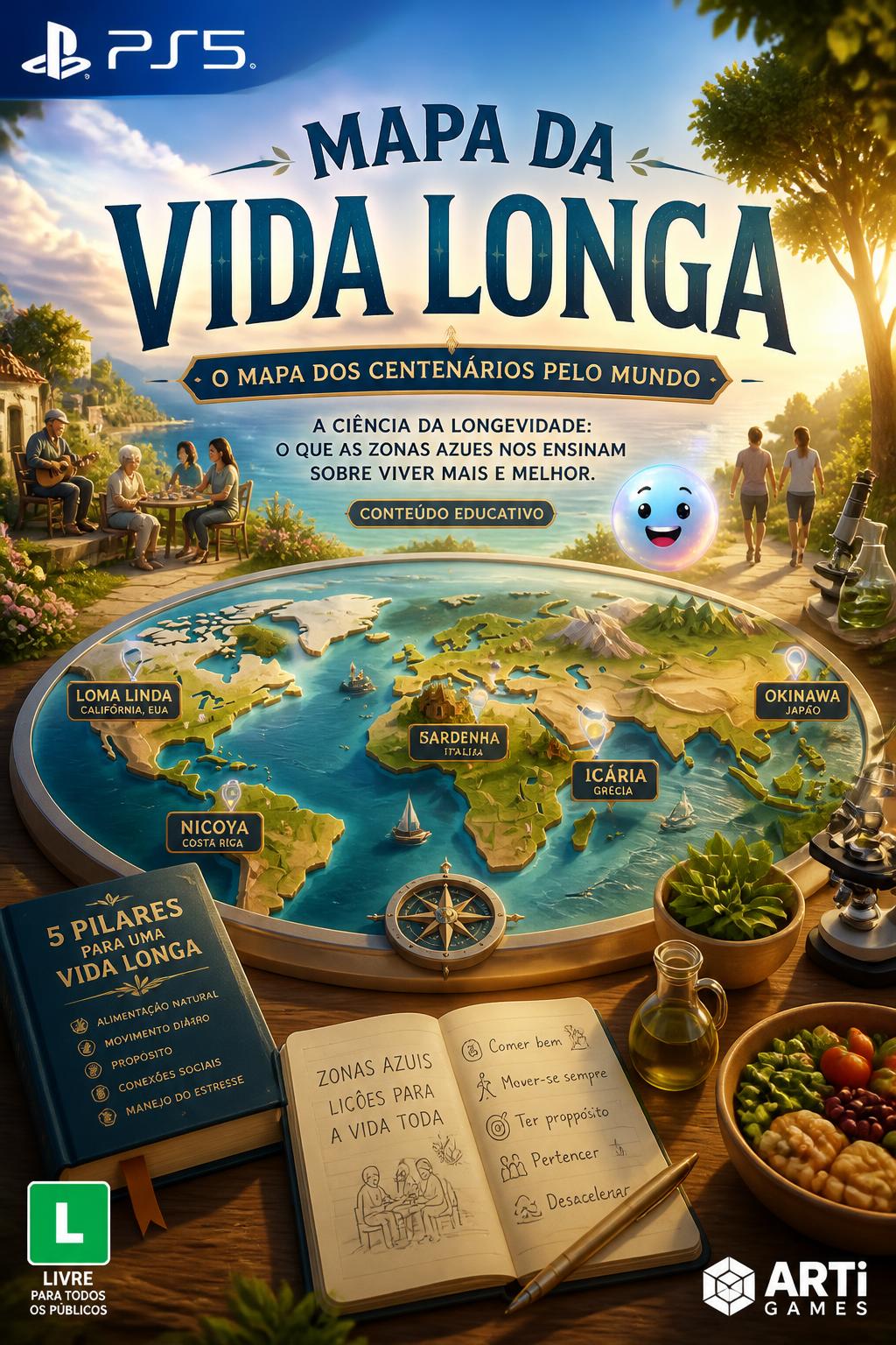 Mapa da Vida Longa