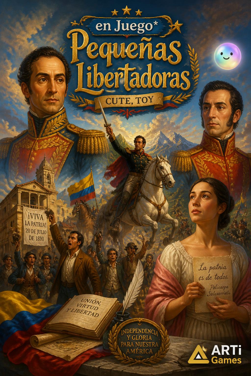 en Juego*
* *Pequeñas Libertadoras* (Cute, toy