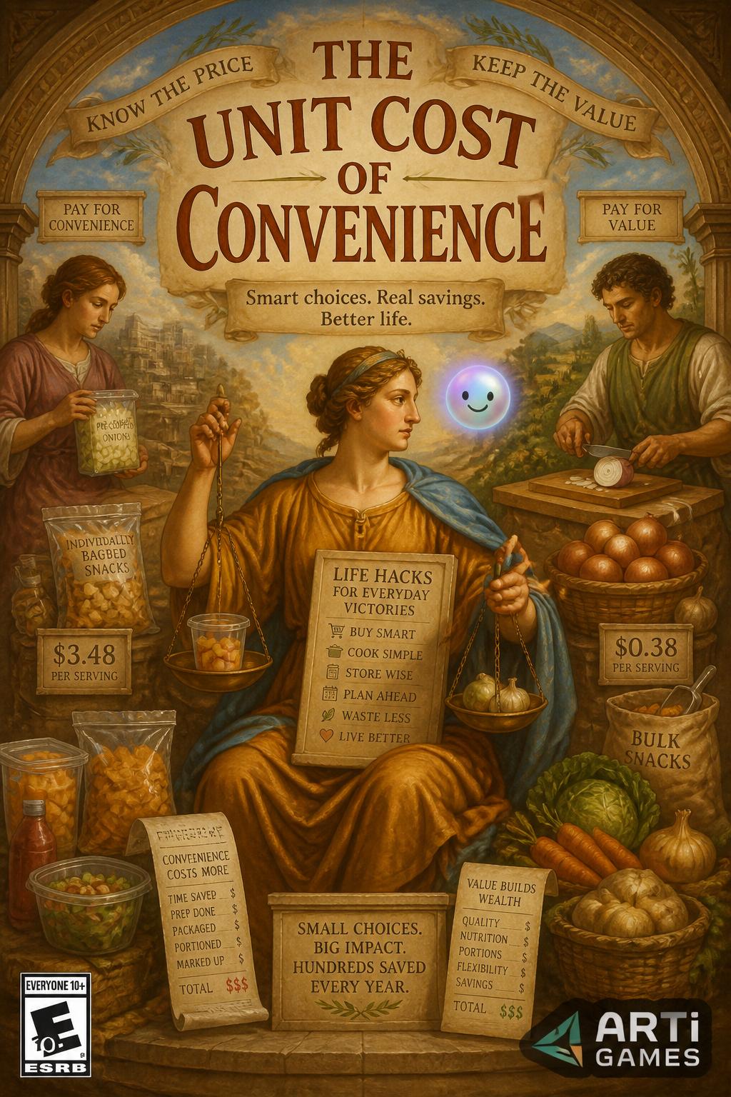 The unit cost of convenience