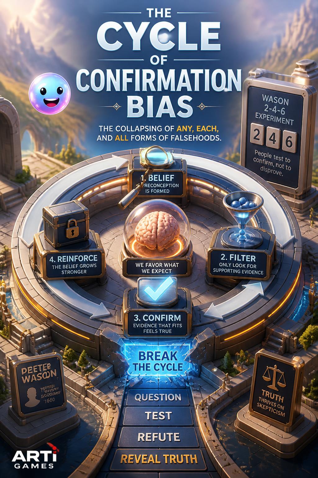 The cycle of confirmation bias