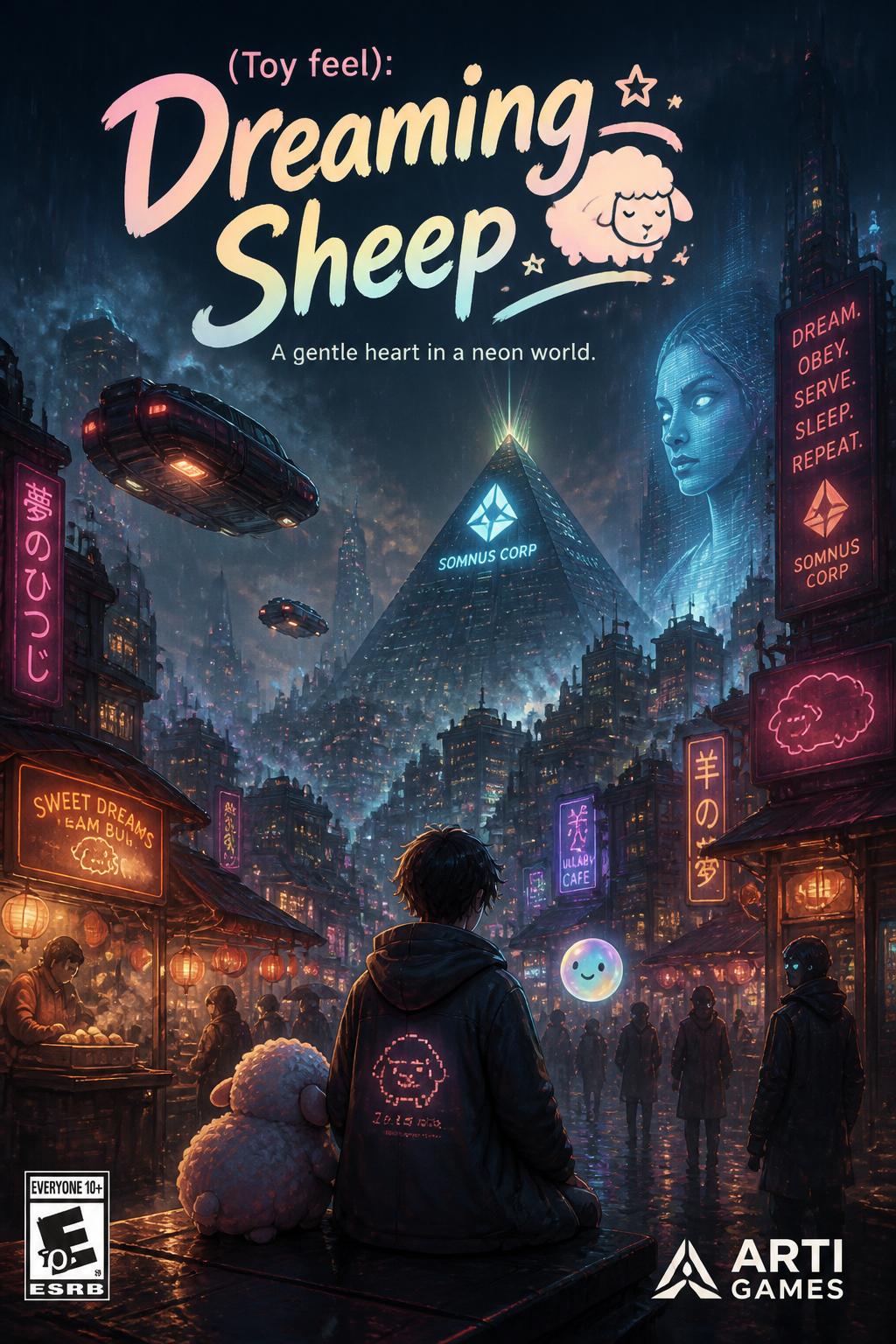 (Toy feel):**
    *   Dreaming Sheep -> Sweet, inviting.