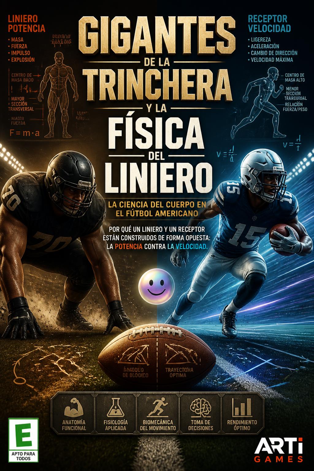 Gigantes de la trinchera y la física del liniero
