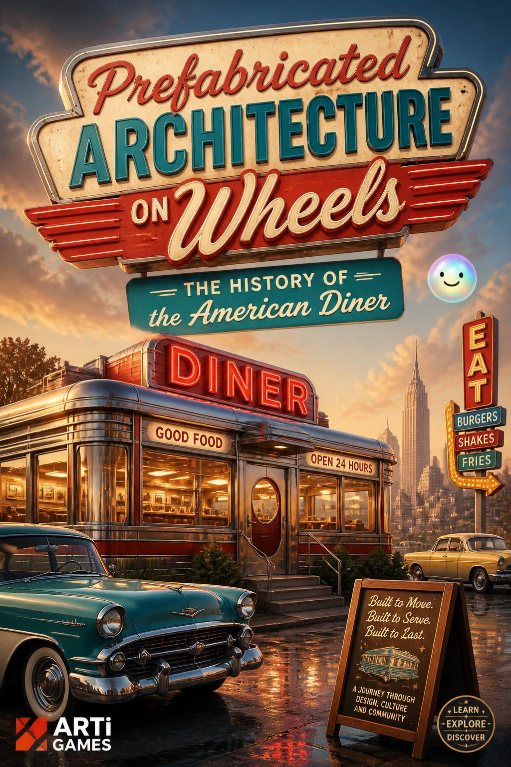 Prefabricated architecture on wheels