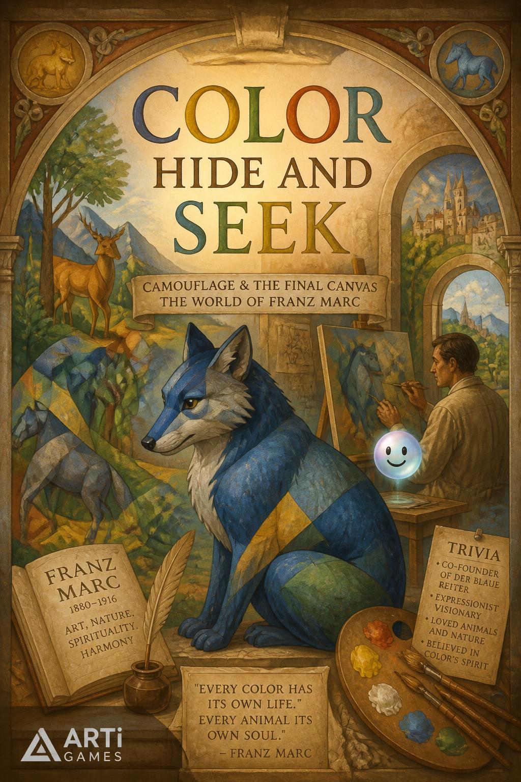 *Color Hide and Seek* (4 words) - Maybe too generic.
    *