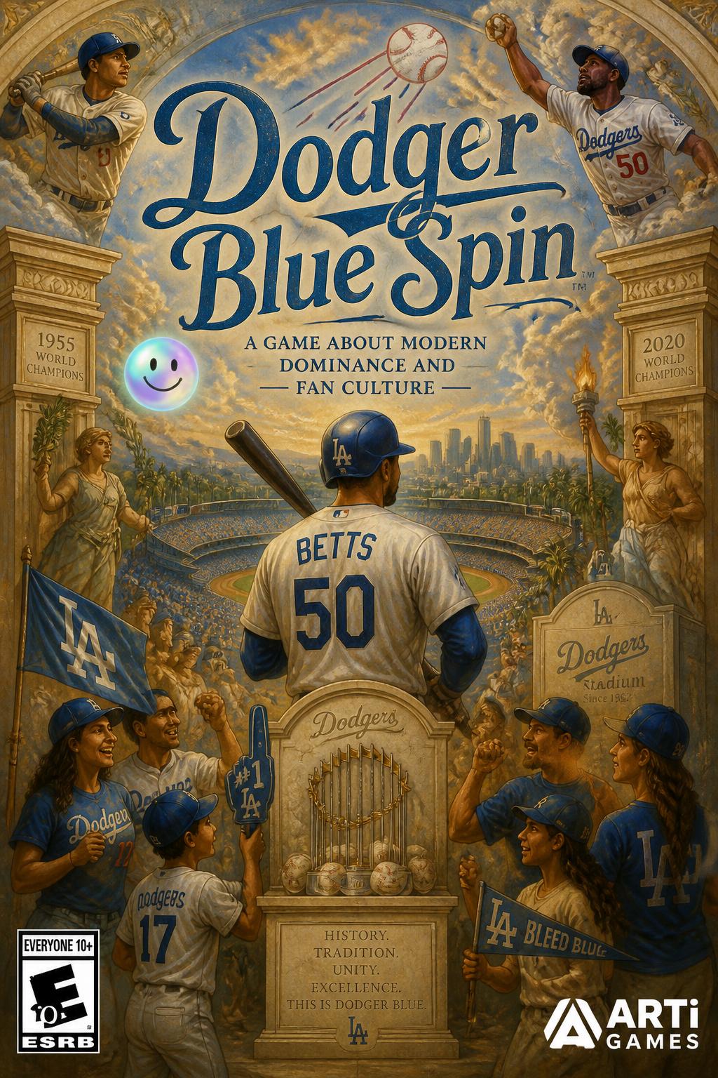 words).
    *   Dodger Blue Spin (3 words).
    *   