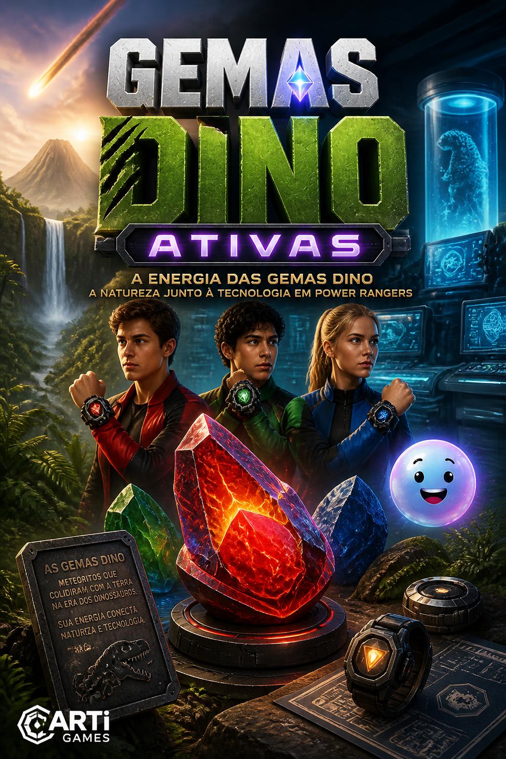 Gemas Dino Ativas