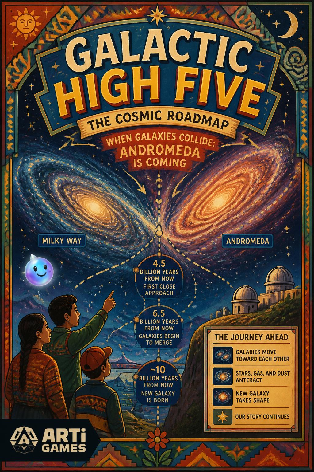 Galactic High Five