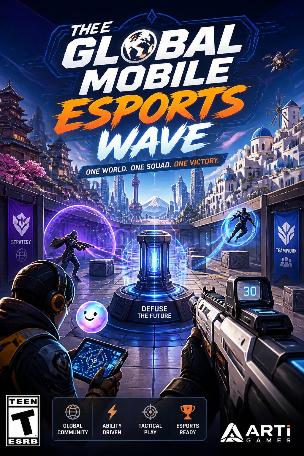 The global mobile esports wave