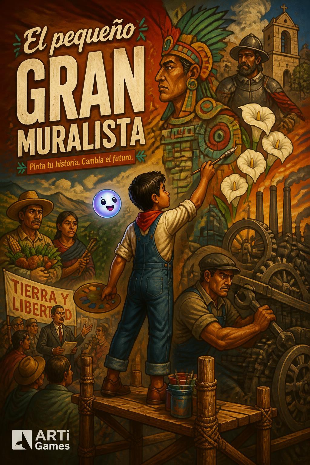El pequeño gran muralista