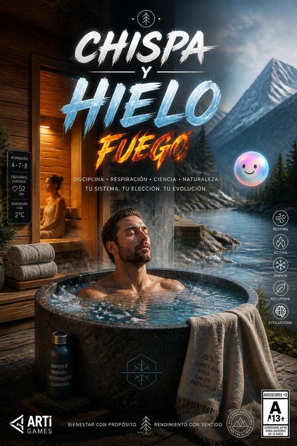 Chispa y Hielo (3 words)
        *   Fuego