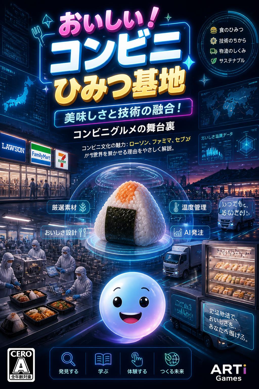 おいしい！コンビニひみつ基地