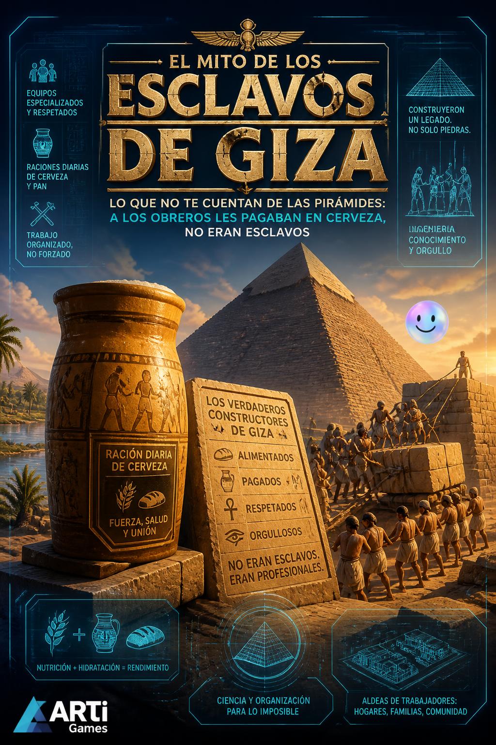 El mito de los esclavos de Giza