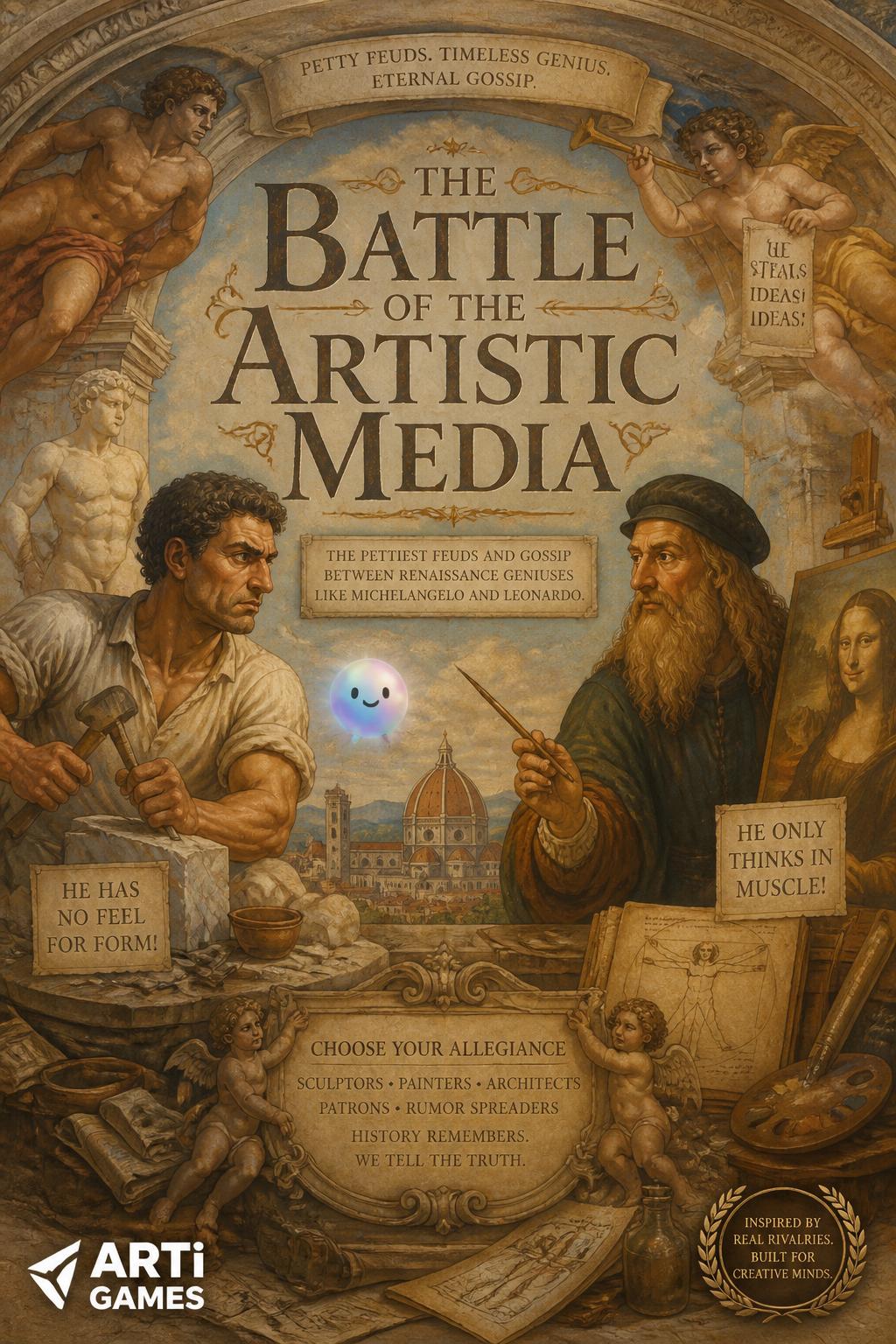 The battle of the artistic media