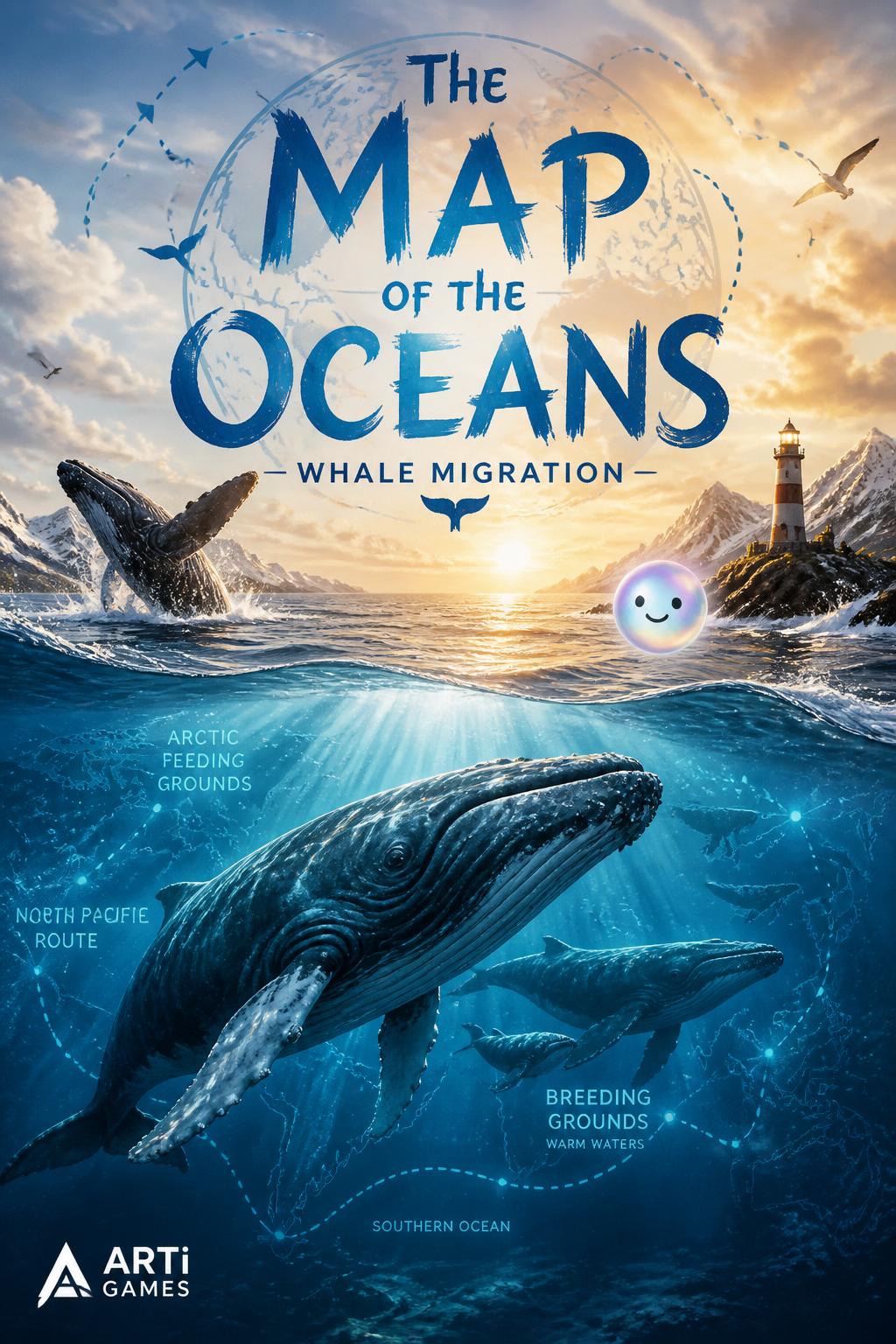 The map of the oceans