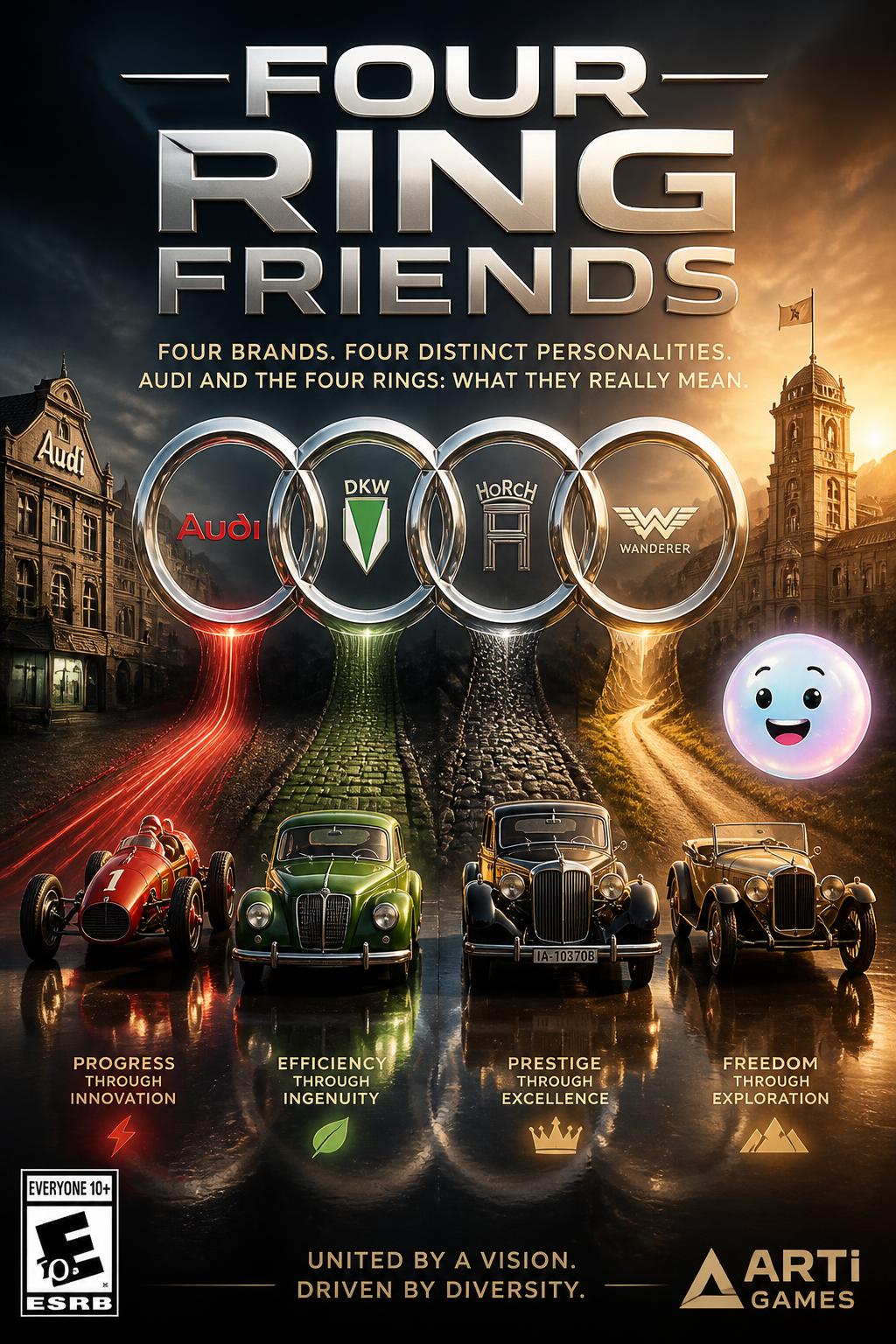 Four Ring Friends