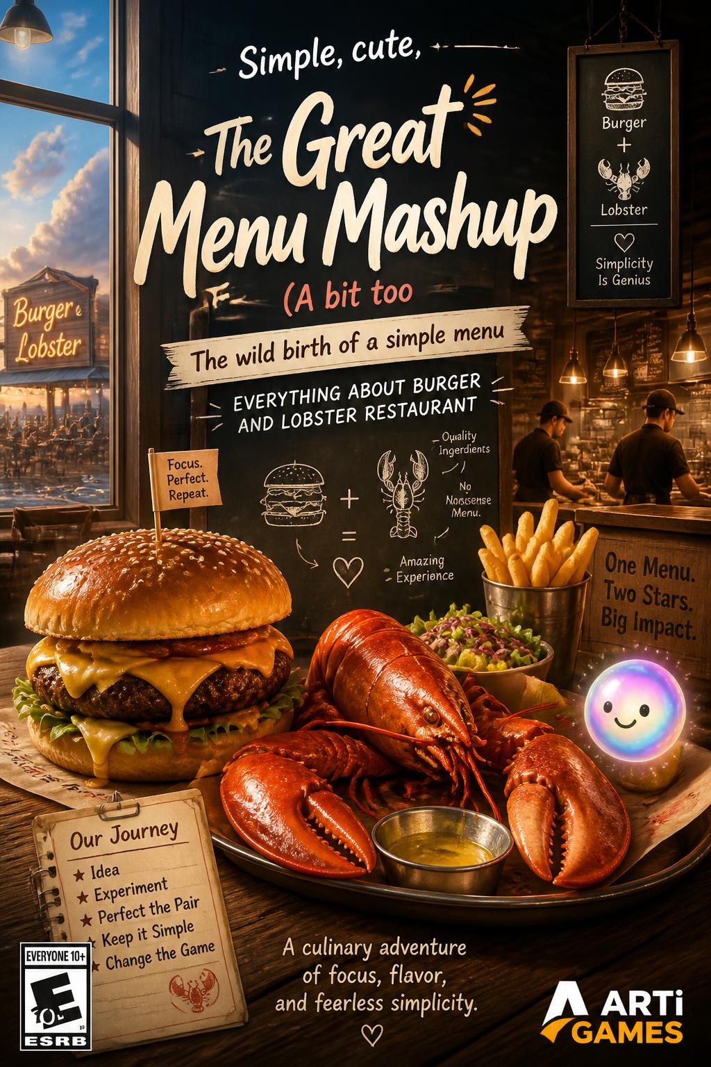 Simple, cute).
    *   The Great Menu Mashup (A bit too