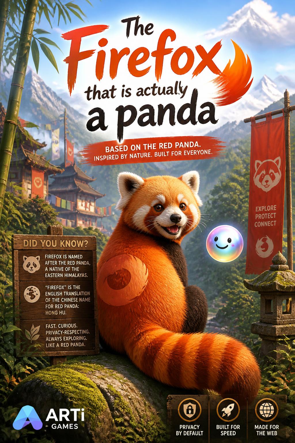 The Firefox that is actually a panda