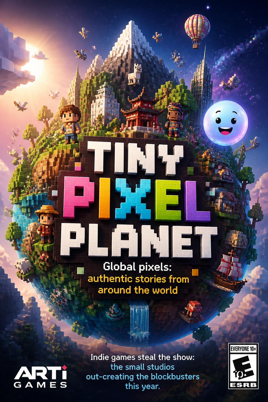 Tiny Pixel Planet