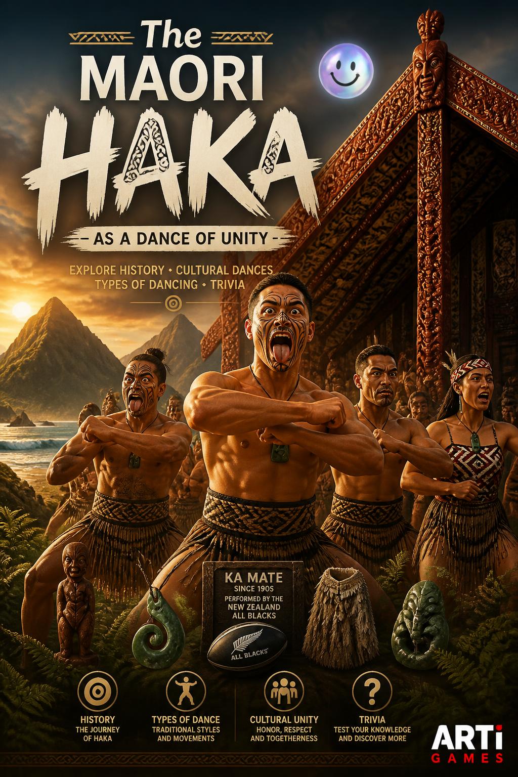 The Maori Haka as a dance of unity