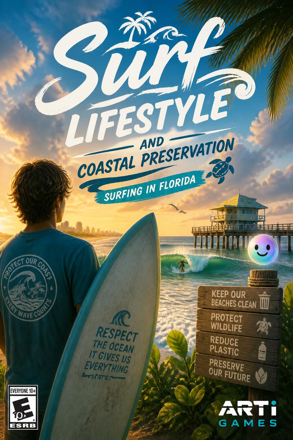 Surf lifestyle and coastal preservation