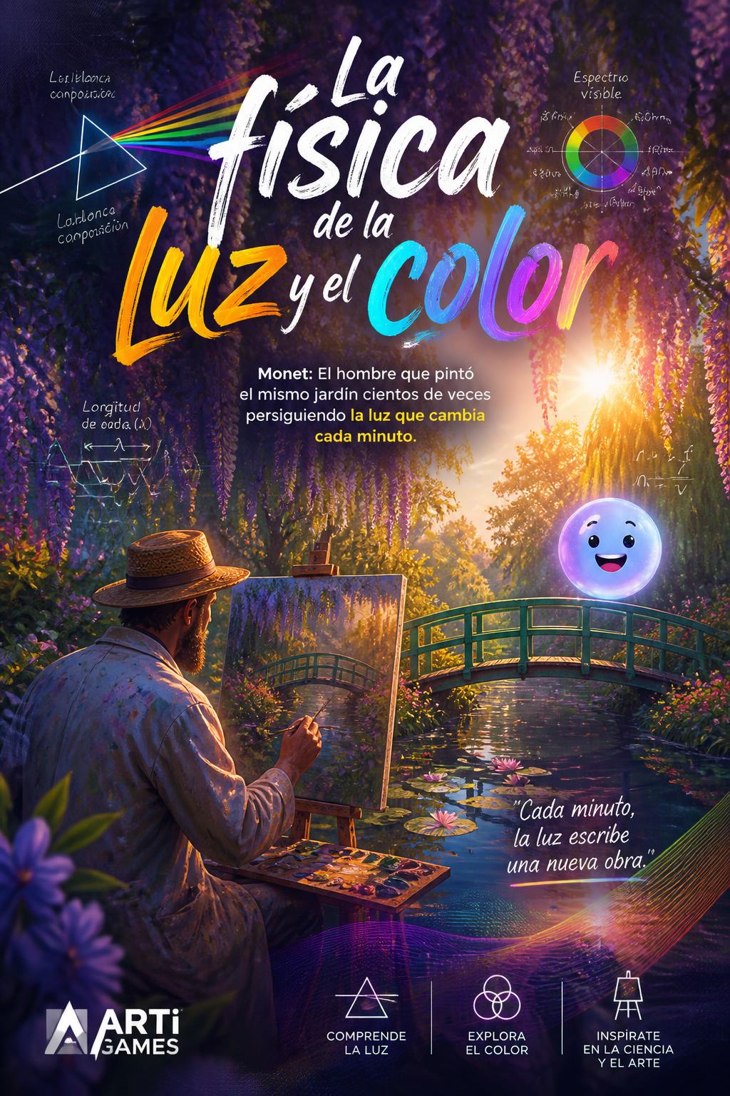 La física de la luz y el color