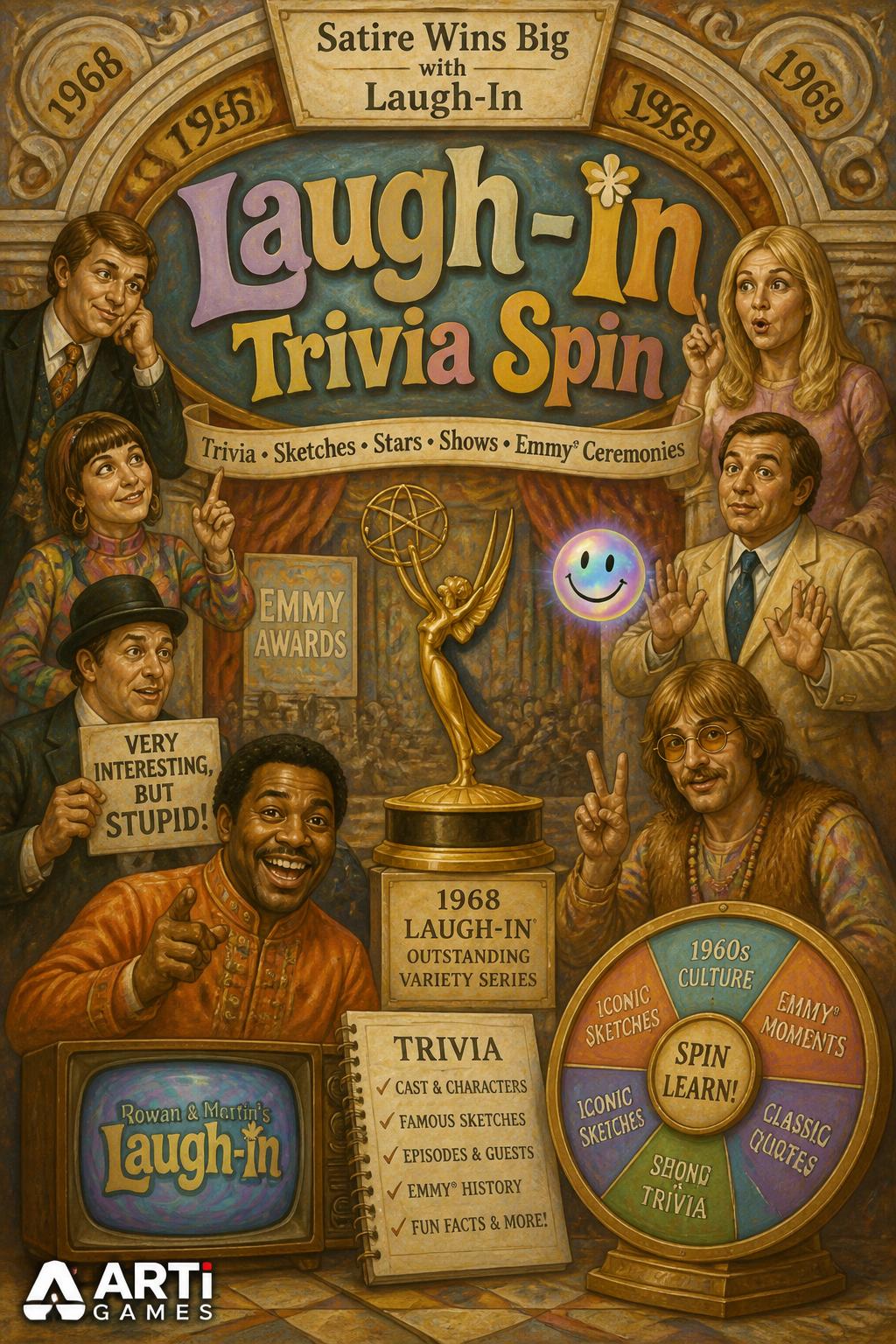 Laugh-In Trivia Spin