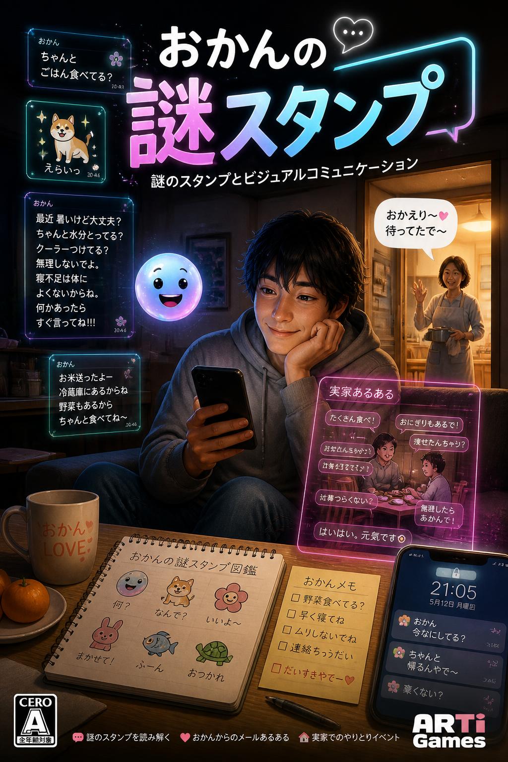 おかんの謎スタンプ