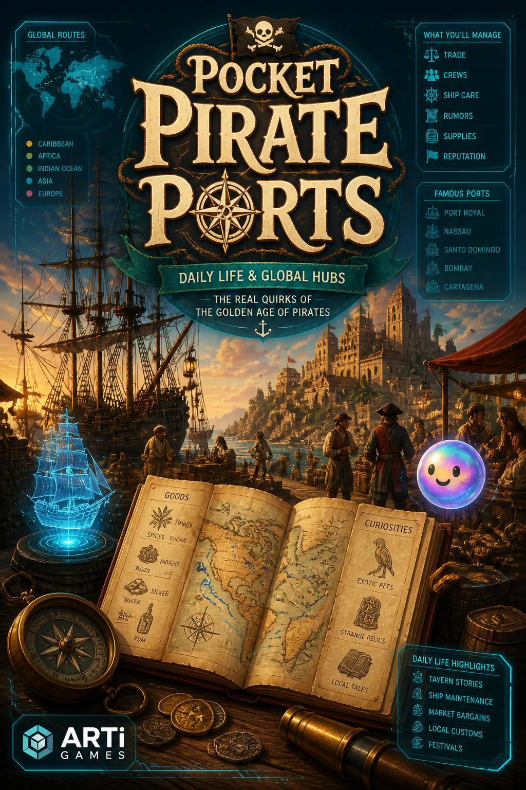 Pocket Pirate Ports