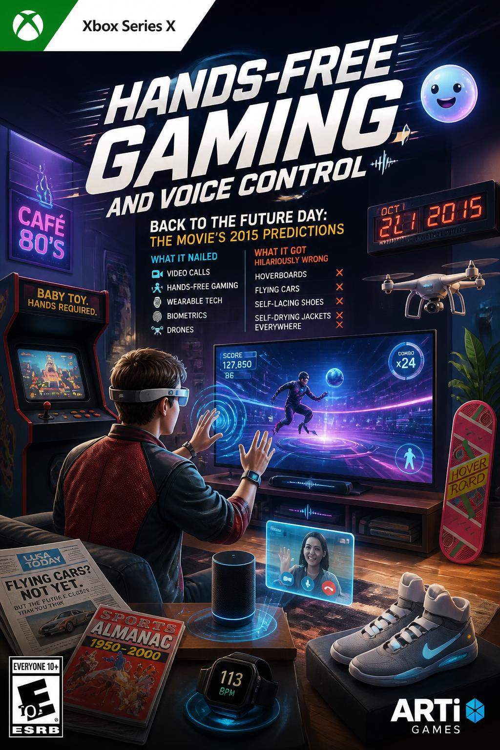 Hands-free gaming and voice control