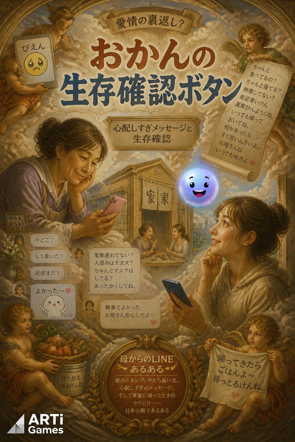 おかんの生存確認ボタン