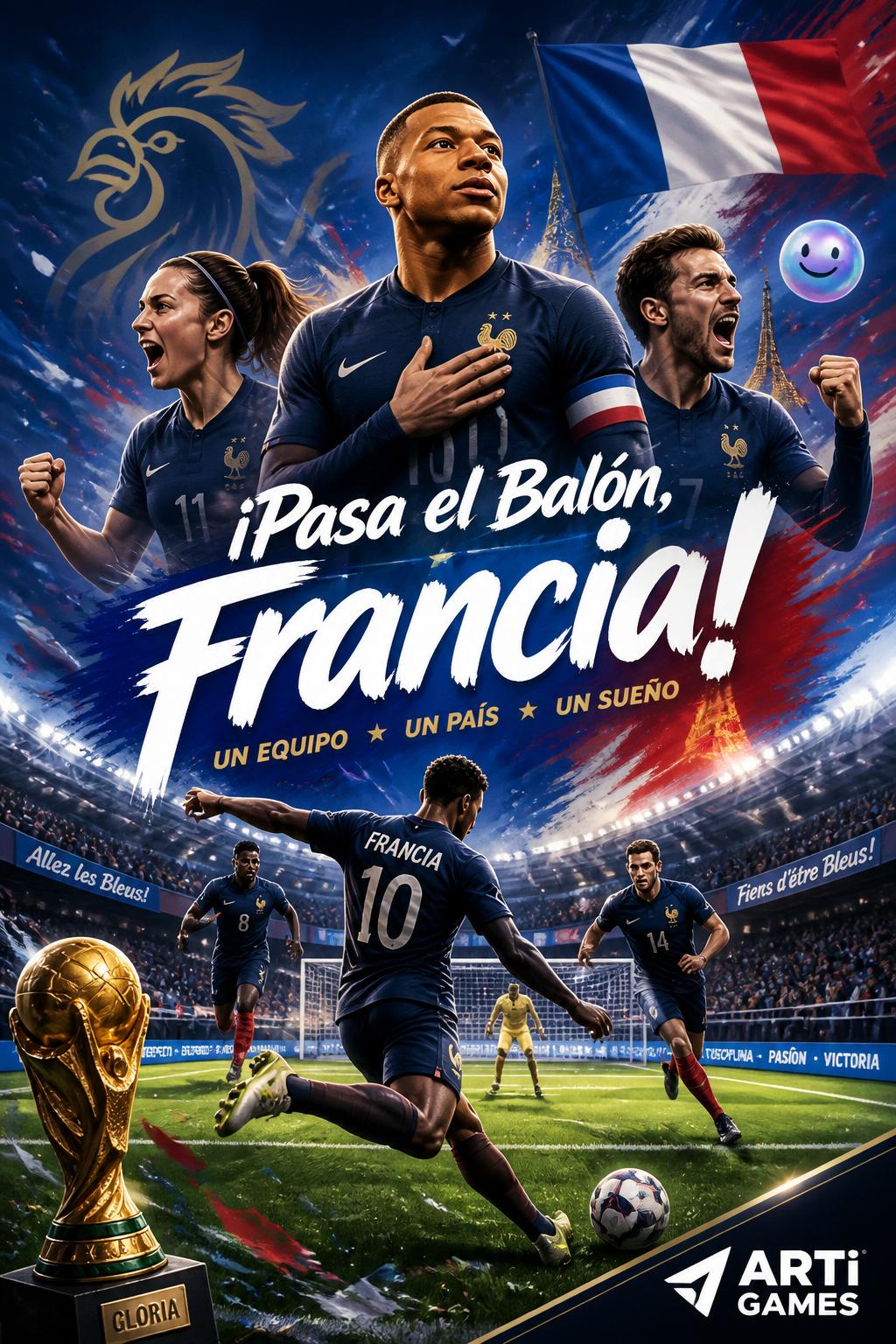 ¡Pasa el Balón, Francia!