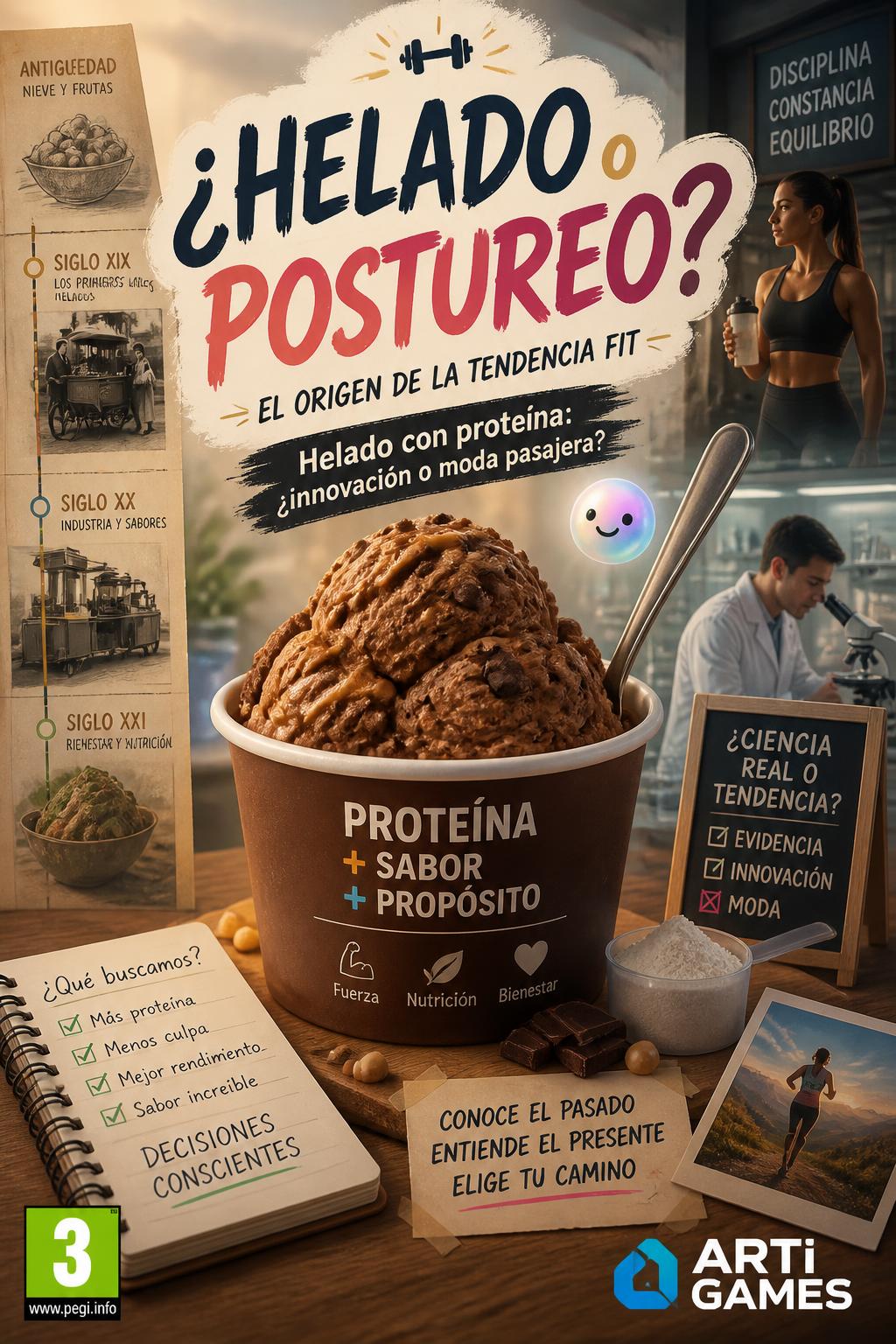 ¿Helado o Postureo?