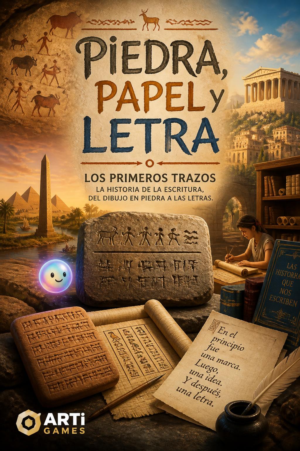 Piedra, Papel y Letra