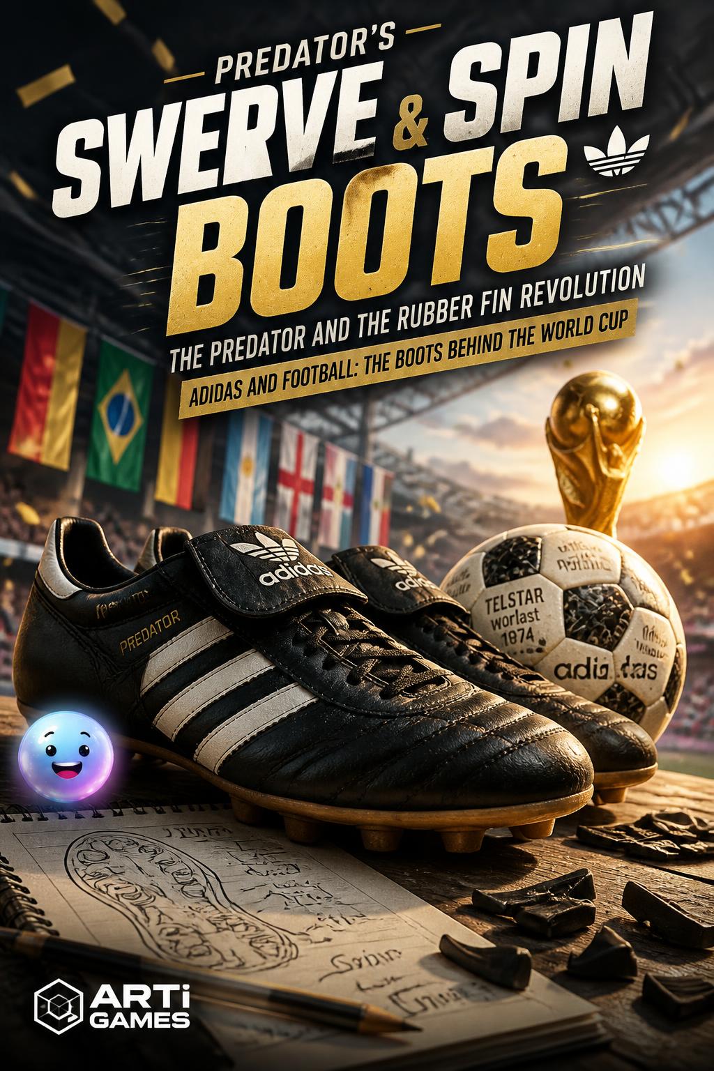 Swerve & Spin Boots* (4 words)
    *   *Predator's