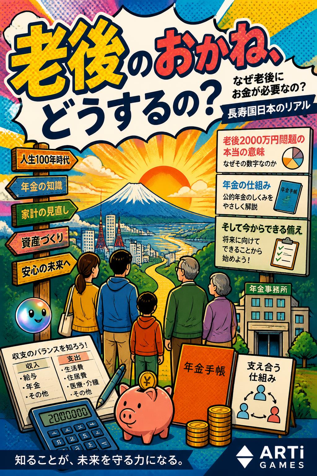 老後のおかね、どうするの？