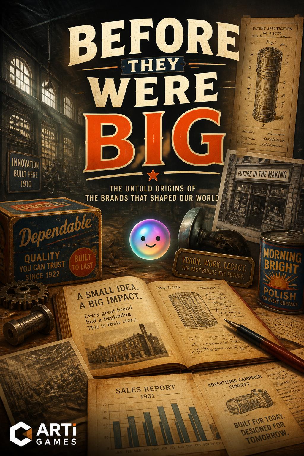 Before They Were Big* (4 words) - Fun, tells a story,