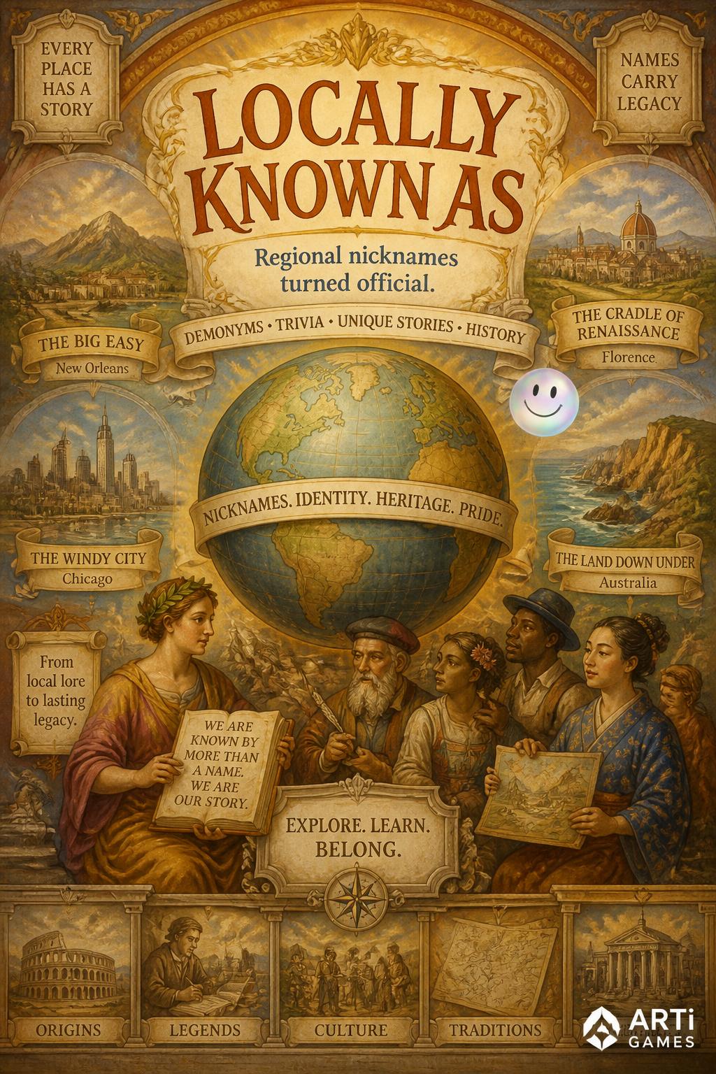 Locally Known As