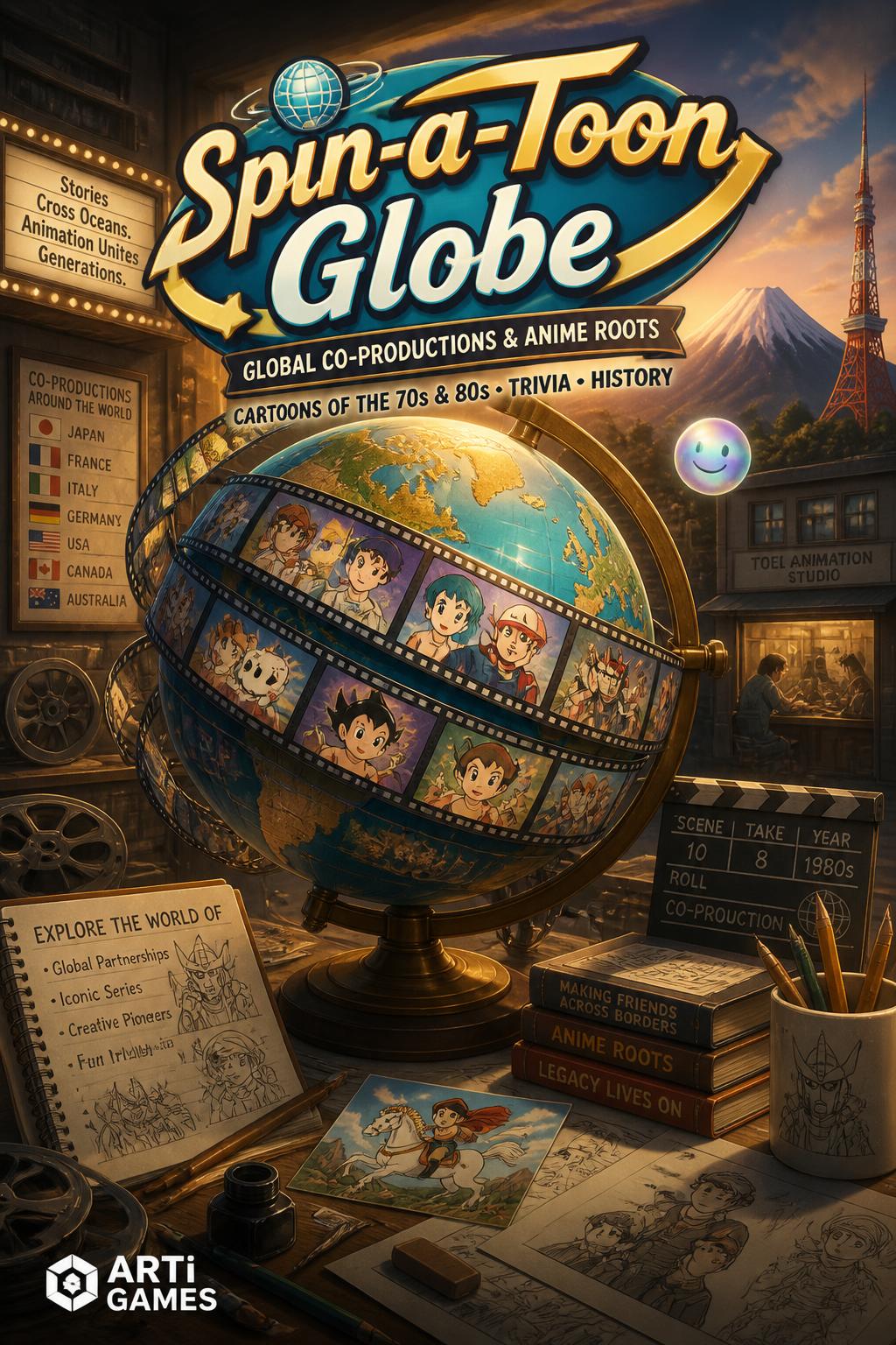 Spin-a-Toon Globe