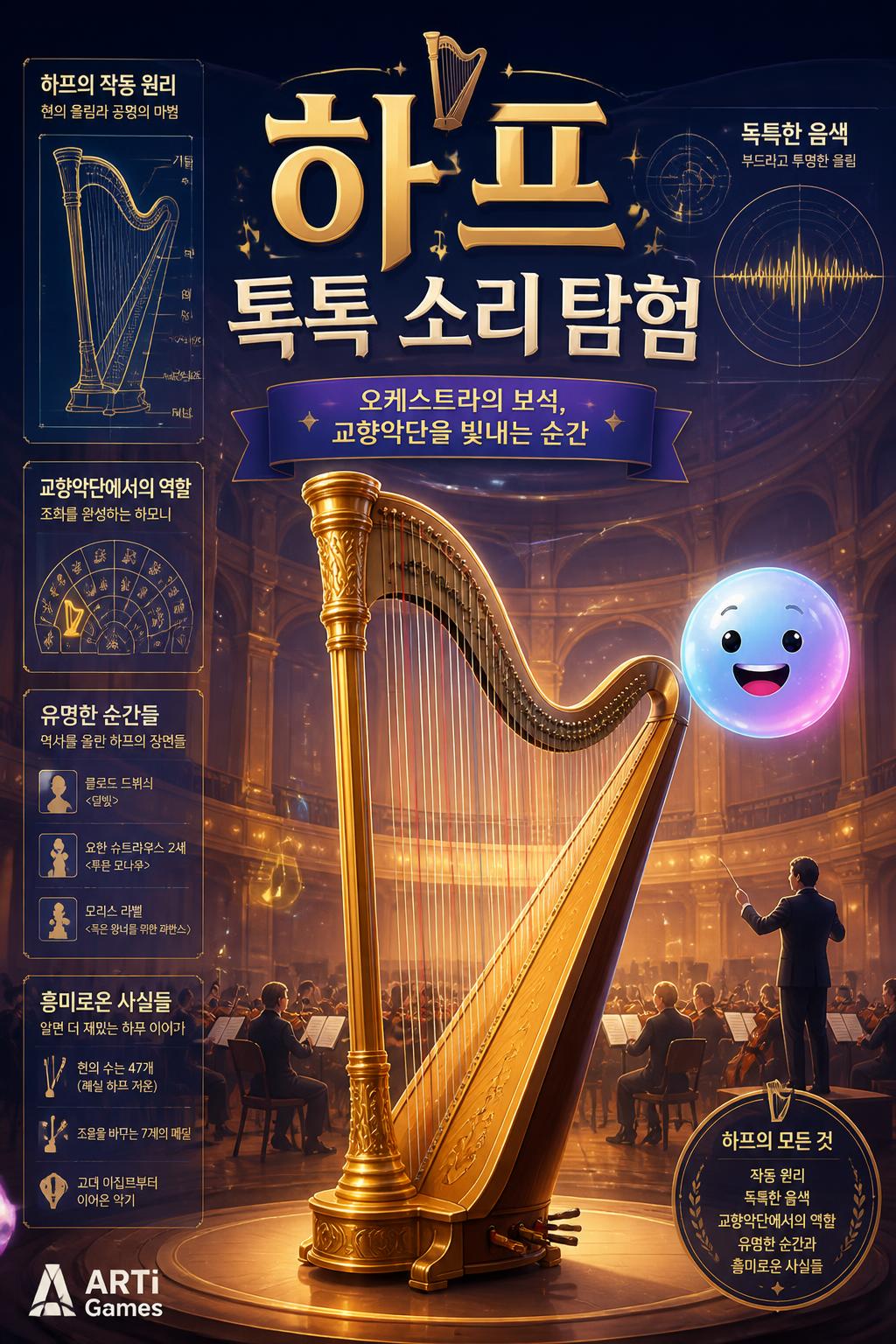 하프 톡톡 소리 탐험