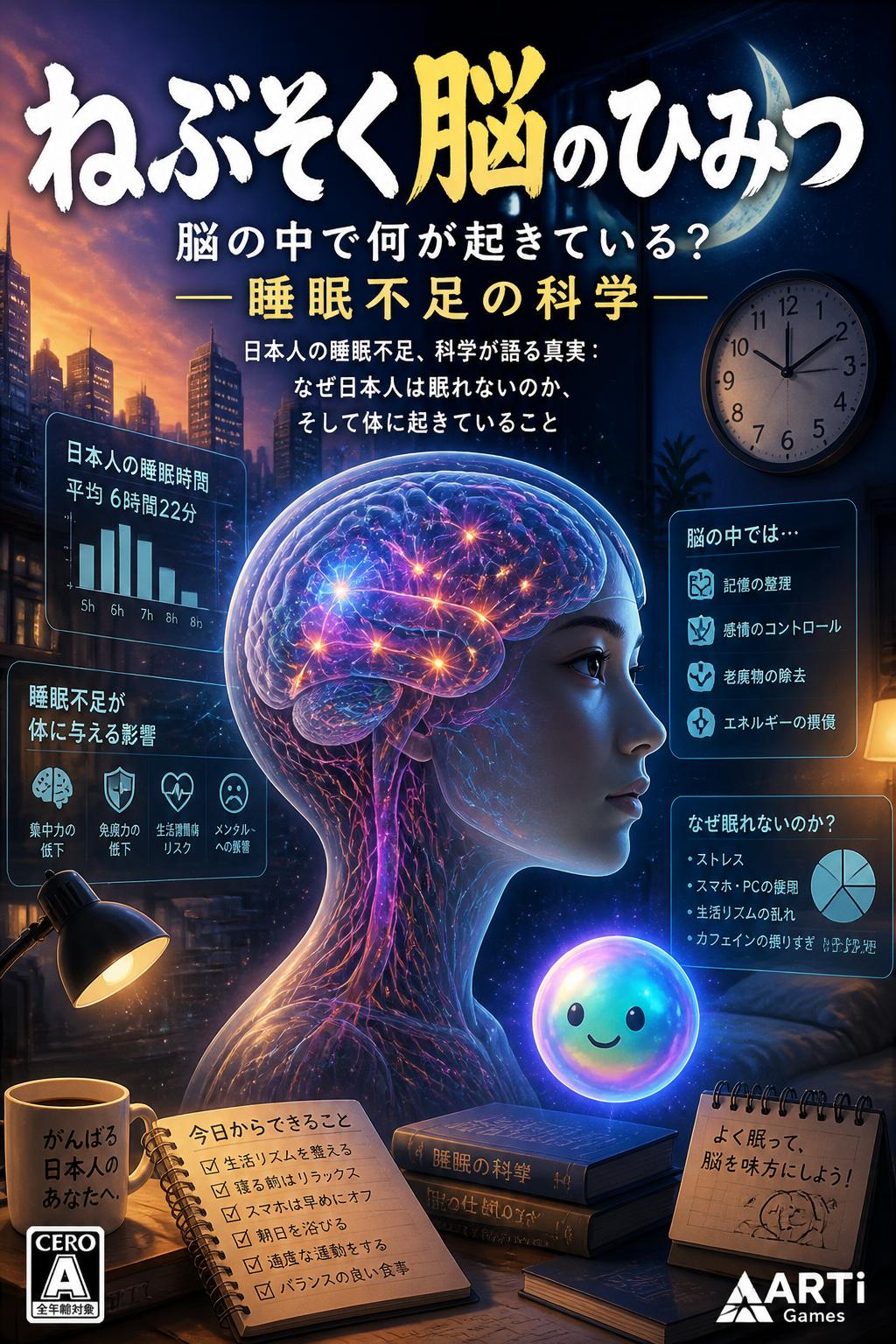 ねぶそく脳のひみつ